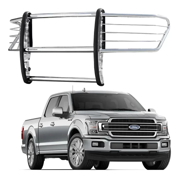 Burrera Euroguard Compatible Con F-150 Lobo 2015 - 2020 Inox