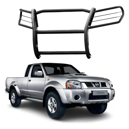 Burrera Euroguard Negra Para Nissan D22 Gasolina 2009 - 2015
