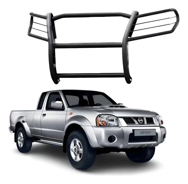 Burrera Euroguard Negra Para Nissan D22 Gasolina 2009 - 2015