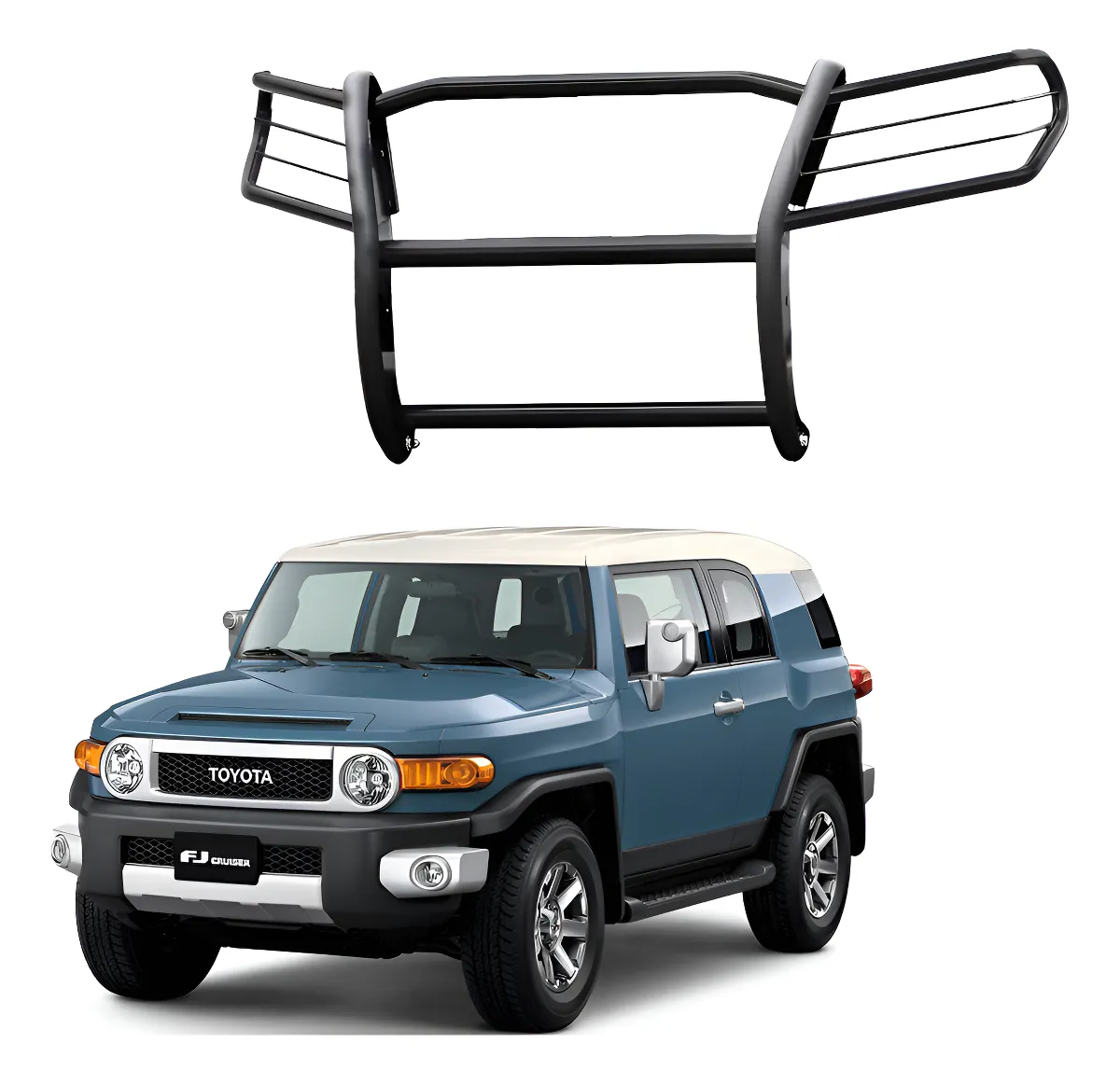 Burrera Euroguard Negra Para Toyota Fj Cruiser 2007 - 2015 - Image 1