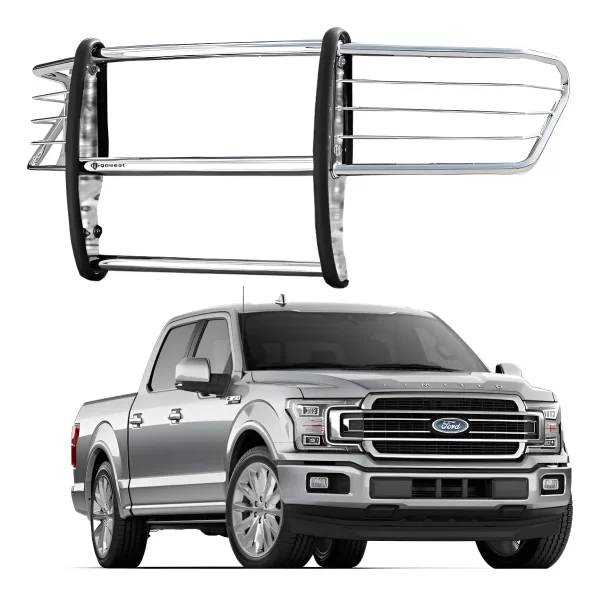 Burrera Euroguard Compatible Con F-150 Lobo 2015 - 2020 Inox