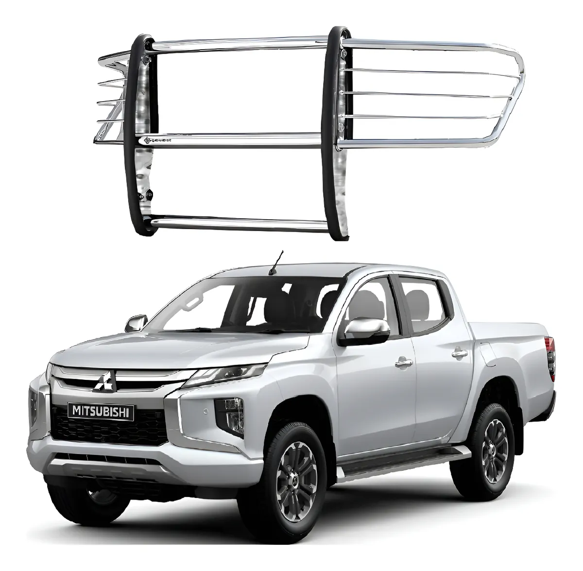 Burrera Euroguard Inoxidable Mitsubishi L200 2016 - 2019 - Image 1