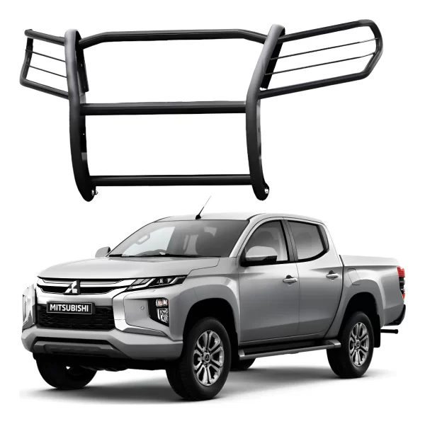 Burrera Euroguard Negra Para Mitsubishi L200 2016 - 2019