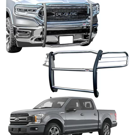 Burrera Super Bronco Cromada P/ Ford Lobo F-150 2018 - 2020