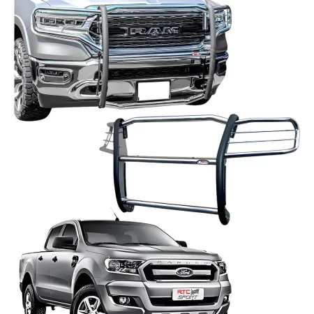 Burrera Super Bronco Cromada Para Ford Ranger 2013 - 2016