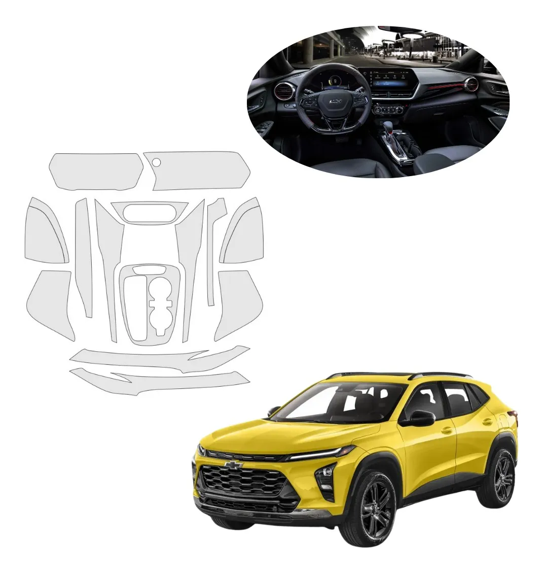 Kit Completo De Sticker Ppf Para Trax Rs 2024 - Image 1