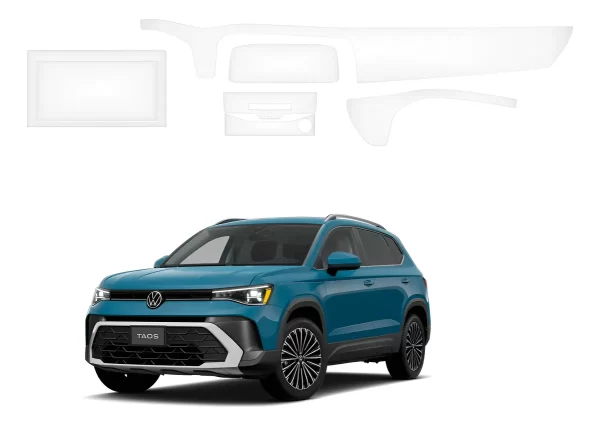 Kit De Protección Ppf  Interior  Para Vw Taos 2025