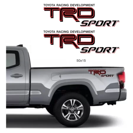 Calcomania Trd Sport Toyota Tacoma Calca Sticker Vinil