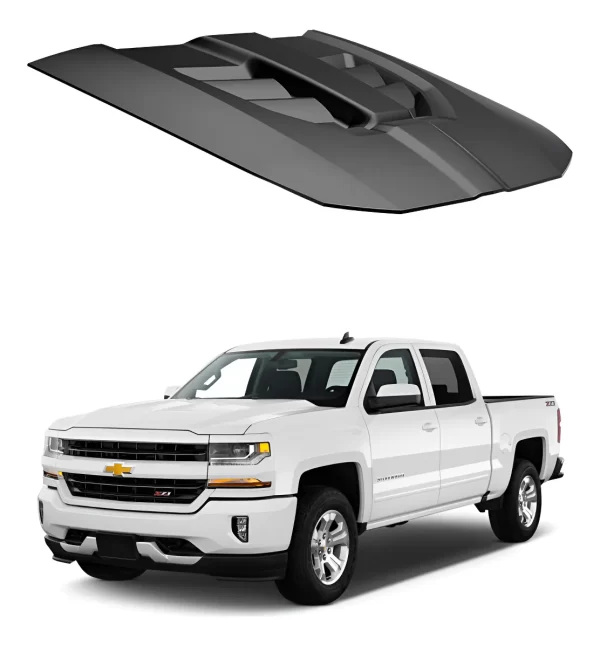 Toma De Aire De Cofre Airdesign Chevrolet Silverado 16-18