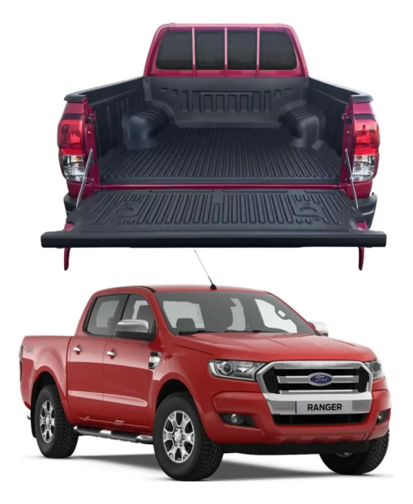 Bed Liner Sobre Riel Ford Ranger 2013 - 2021 + Doble Cabina