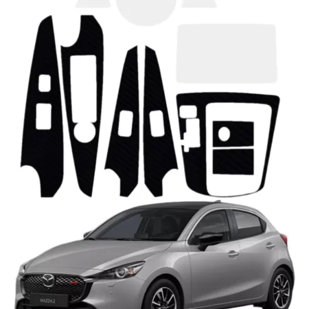 Kit Protector En Ppf Y Fibra De Carbono Mazda 2 2023