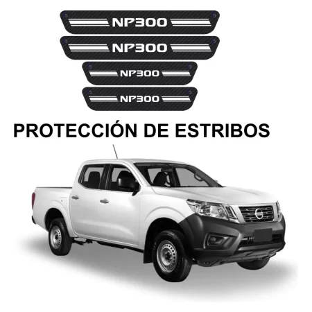 Sticker Protección De Estribos Puertas Nissan Np300