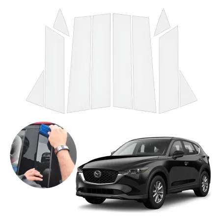 Kit Ppf Transparente Postes Exteriores Para Mazda Cx5 2025