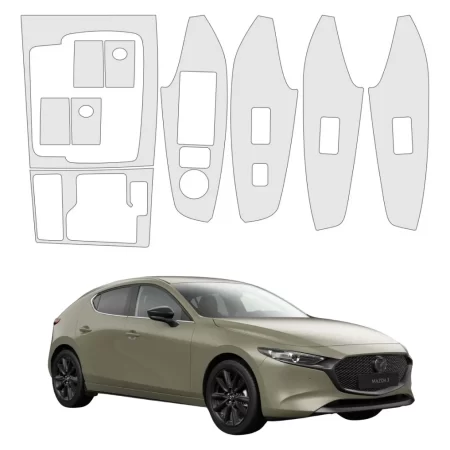 Vinil Protectores Ppf Puertas Mazda 3 2017-2018