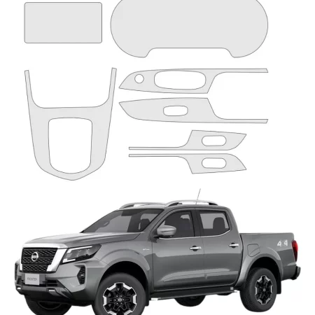 Kit Completo Sticker Bl Para Nissan Frontier 2024