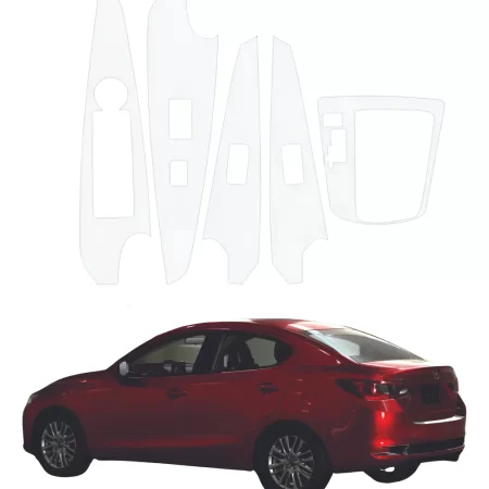 Protector Ppf Consola Central Puertas Mazda 2 2019 Al 2023