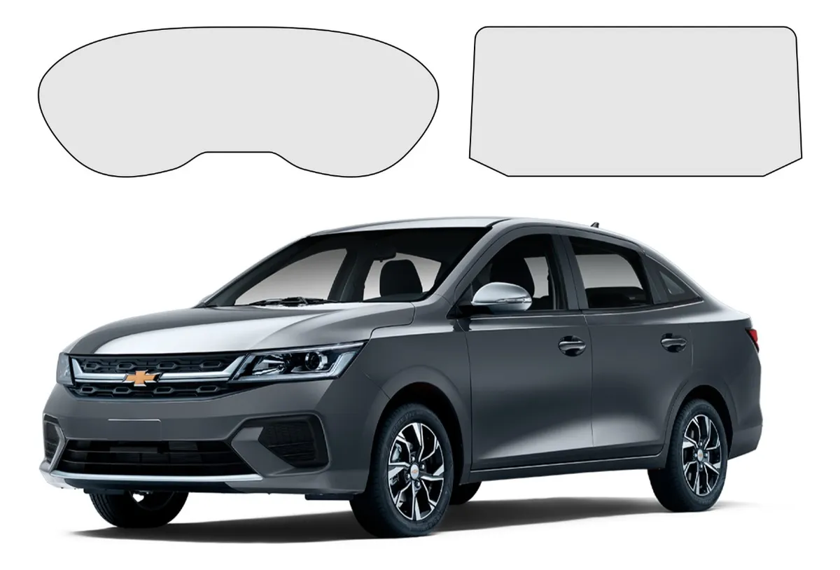 Protector Ppf Transparente Aveo Hb 2024 Pantalla Y Cluster - Image 1