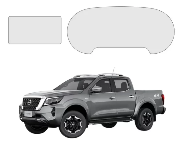 Protector Bl Pantalla Y Clúster Para Nissan Frontier 2024