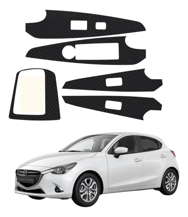 Kit Completo Sticker Bl Compatible Con Mazda 2 2019-2023