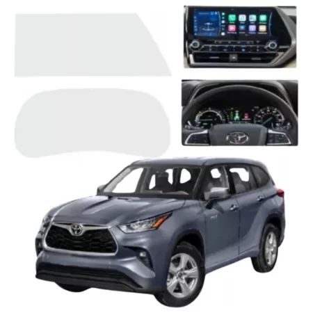 Protector Mica Pantalla Y Cluster Toyota Highlander 2023