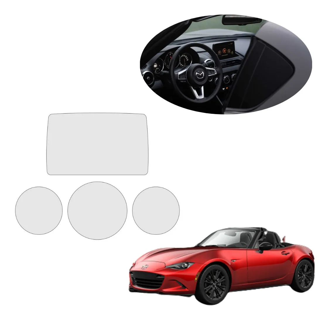 Protector Ppf Pantalla Y Clúster Para Mazda Mx-5 2024 - Image 1