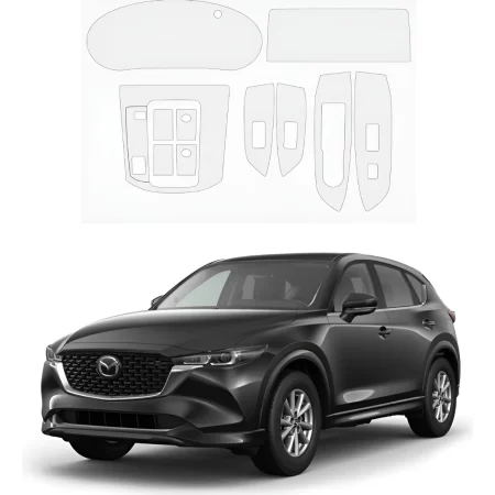 Protección Ppf Pantalla,  Panel Central Para Mazda Cx5 2025