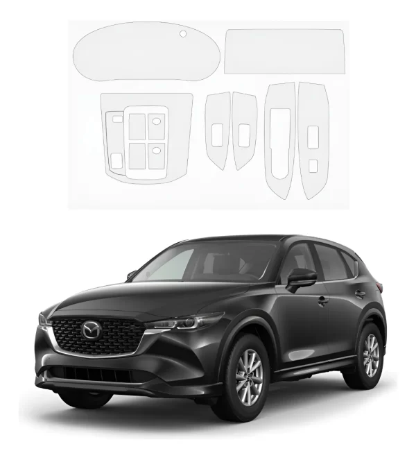 Protección Ppf Pantalla,  Panel Central Para Mazda Cx5 2025