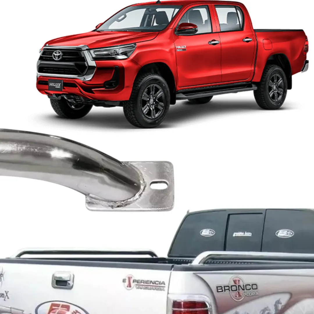 Barras Pasamanos Acero Toyota Hilux/tacoma 131cm Cromado - Image 1