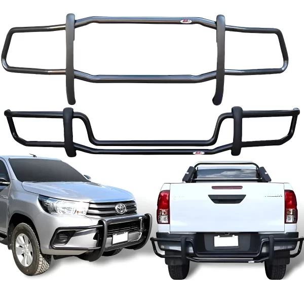 Bumper Delantero Y Trasero Toyota Hilux 2016 - 2022 Bronx