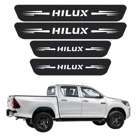 Sticker Protección De Estribos Puertas Hilux
