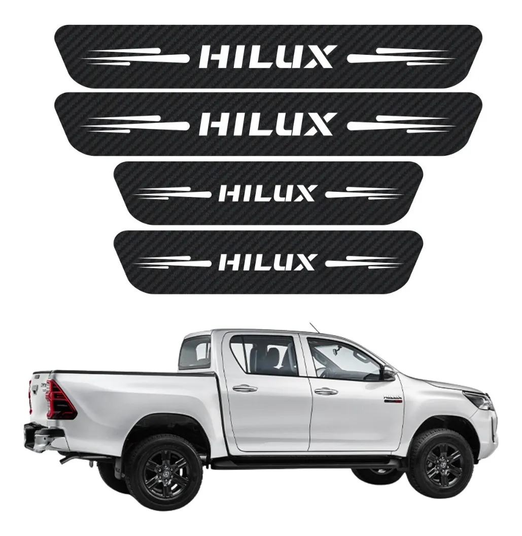 Sticker Protección De Estribos Puertas Hilux - Image 1