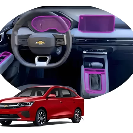 Protector Interior Para Chevrolet Aveo Lt 2024 Kit Ppf