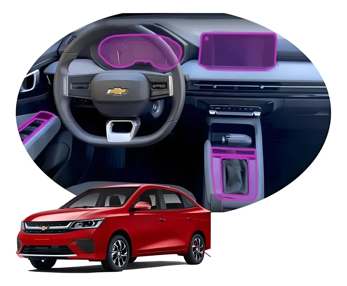 Protector Interior Para Chevrolet Aveo Lt 2024 Kit Ppf - Image 1