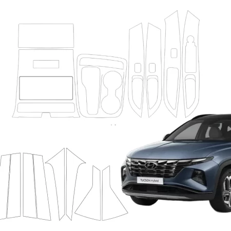 Kit Completo De Proteccion Ppf Para  Tucson 2024