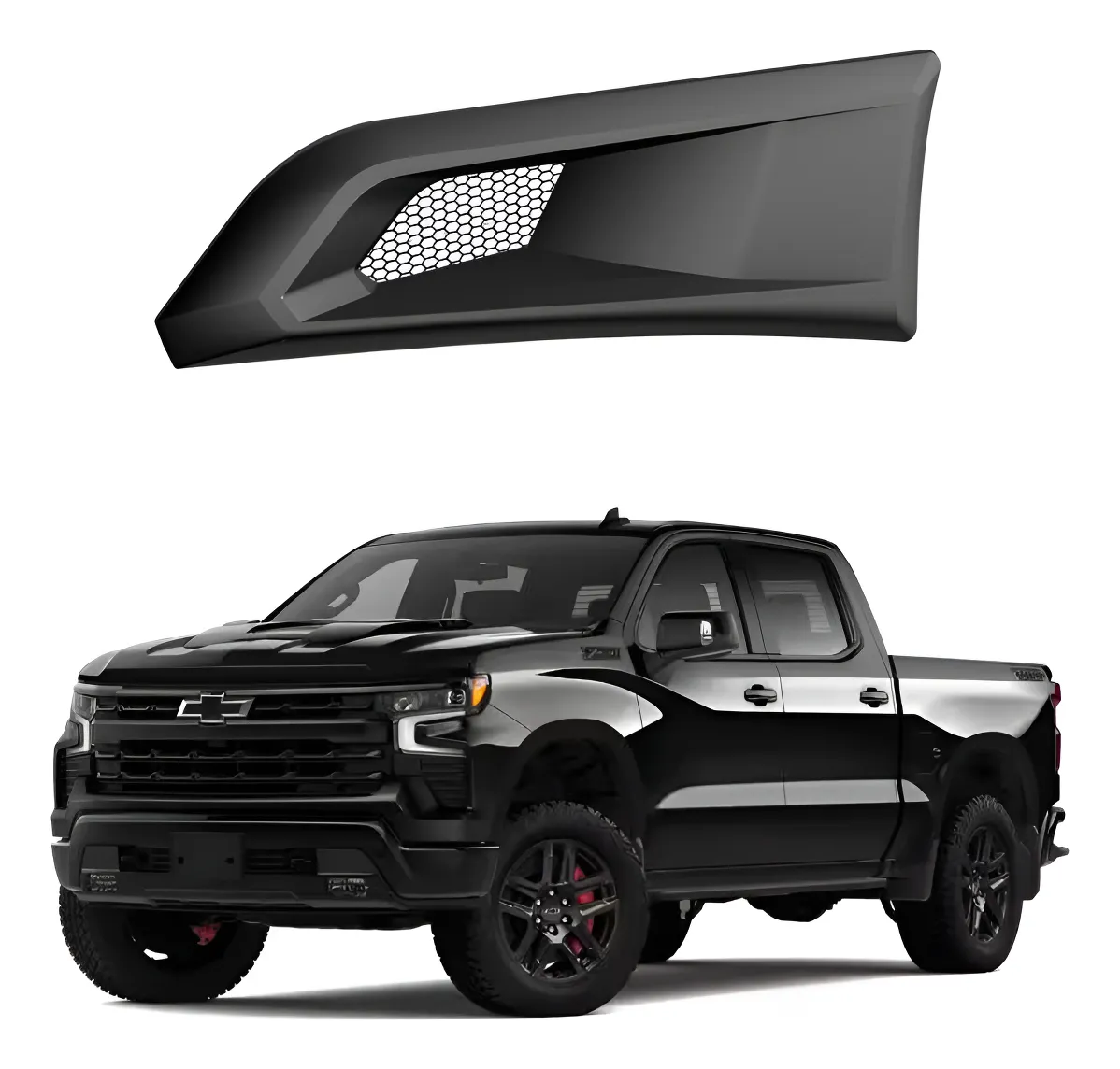 Toma De Aire Airdesign Para Chevrolet Silverado 2019-2025 - Image 1