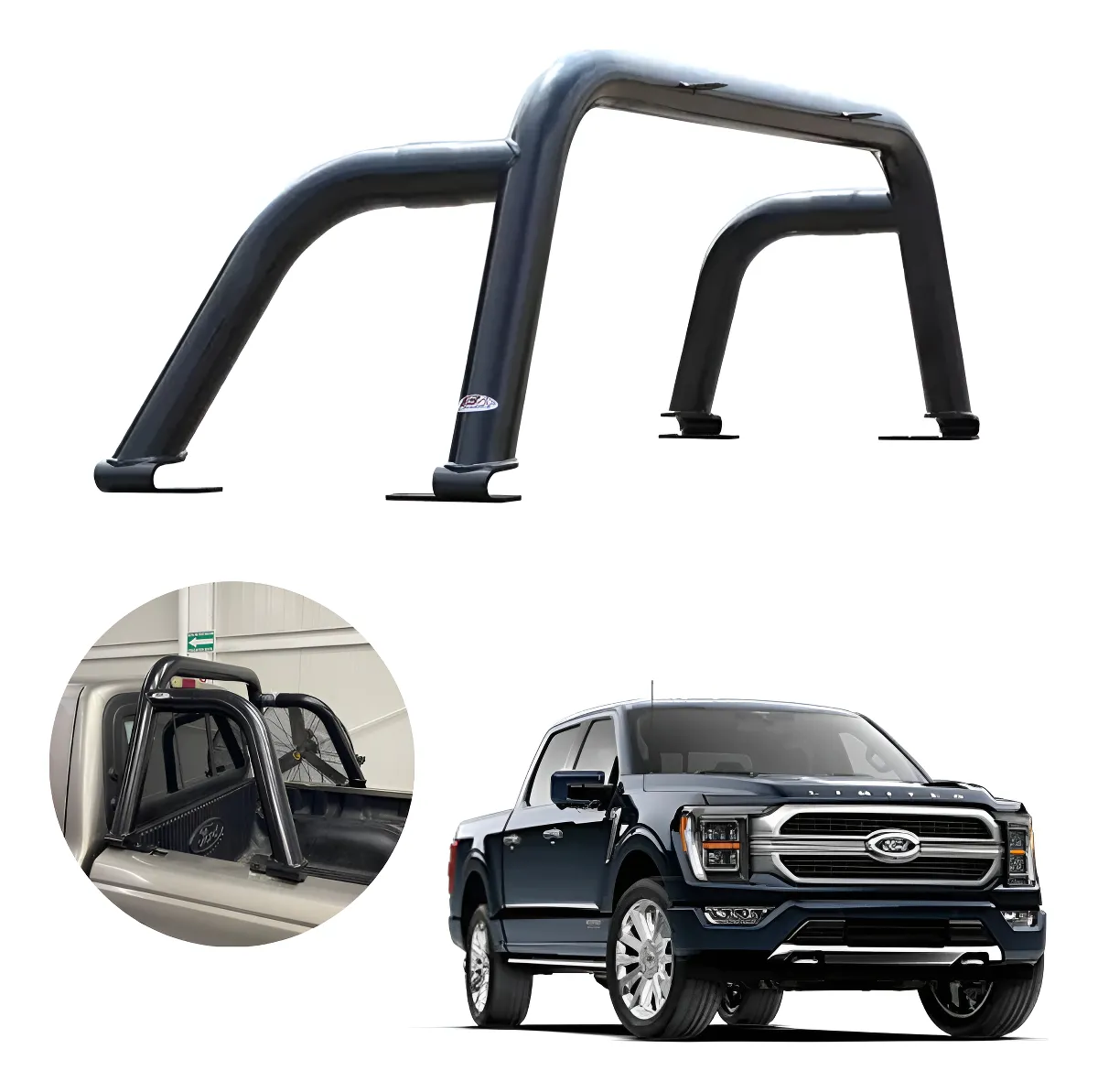 Roll Bar Pasamanos Ford Lobo F150 2006 2007 2008 2009 Bronco - Image 1
