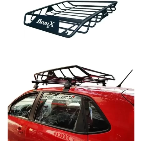 Canastilla Portaequipaje Bronx Universal Sport Acero