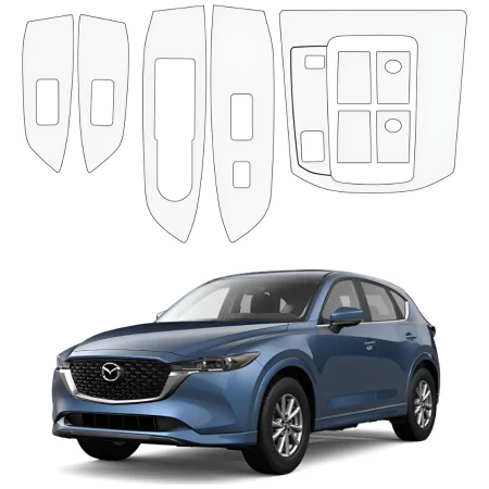 Protección Ppf Panel Central/puertas Mazda Cx5 24 Automático