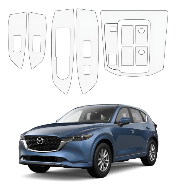 Protección Ppf Panel Central/puertas Mazda Cx5 24 Automático