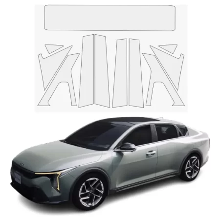 Protección Ppf Pantalla, Postes Exteriores Kia K4 2025