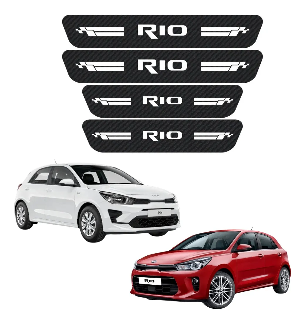 Sticker Bl Protector De Estribos 4 Puertas Para Kia Rio - Image 1