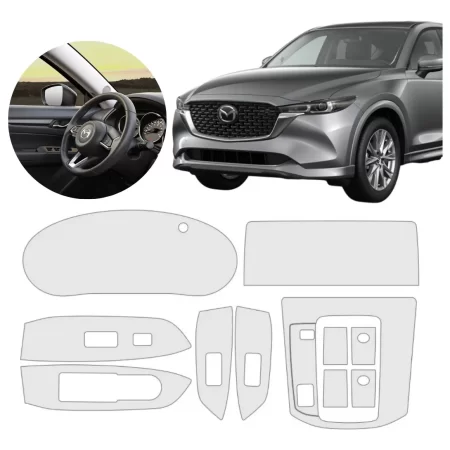 Kit Completo Sticker 4 Puertas/panel Central Mazda Cx5 2024 - Image 1