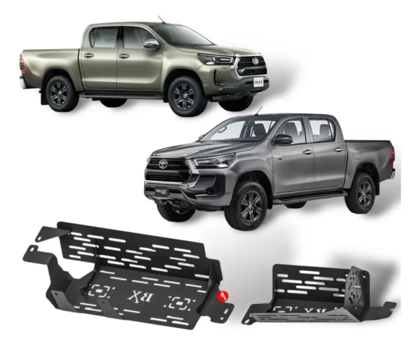 Protector De Catalizador Anti Robo Toyota Hilux 2016 - 2022