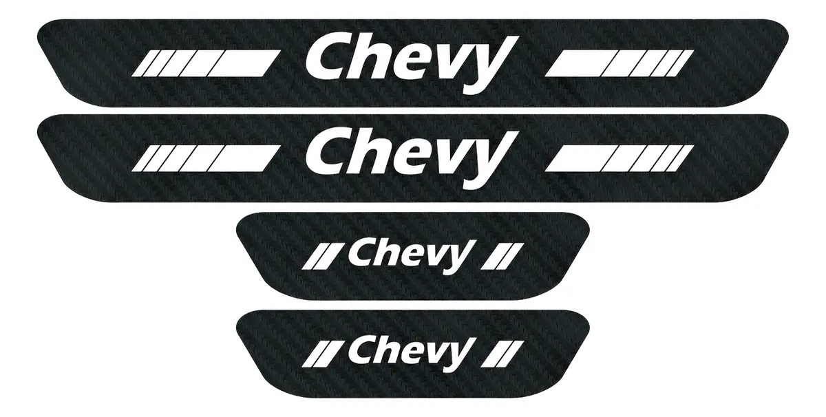 Sticker Protección De Estribos Para Marco De Puertas Chevy - Image 1