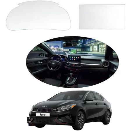 Protector Pantalla Y Clúster Para Kia Forte Sedan 22-2023 - Image 1