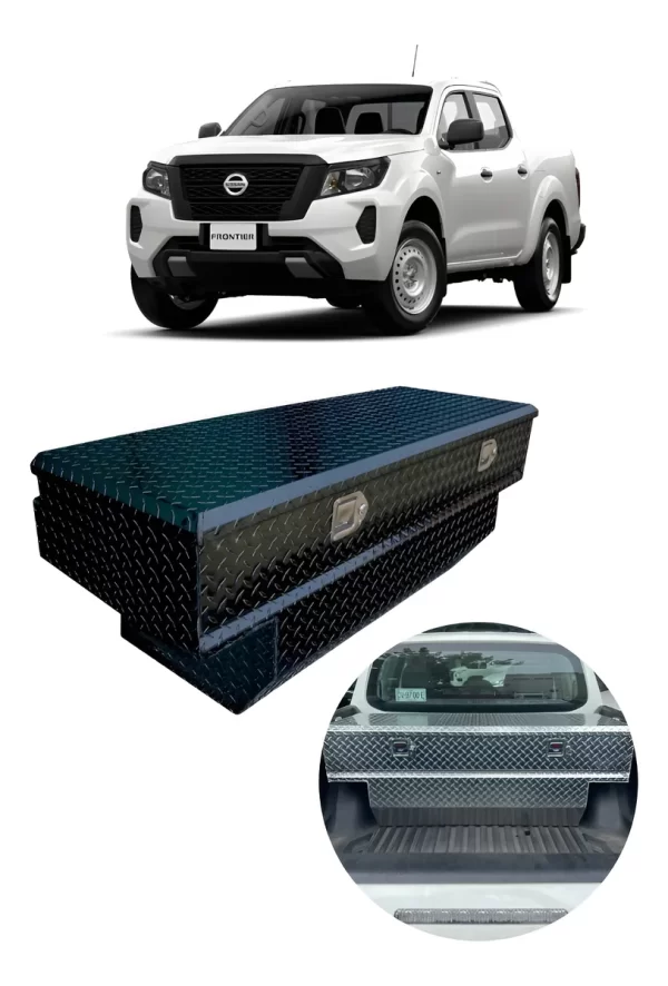 Caja De Herramientas Nissan Frontier 2016-2024+ C/resaques