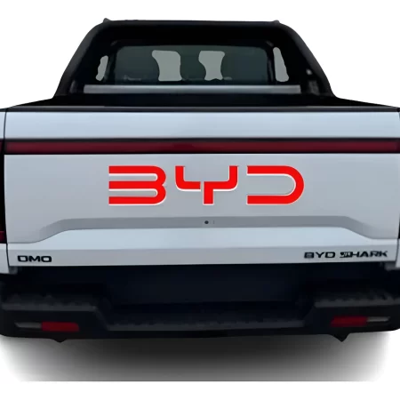 Letras Vinil Color Rojo Tapa Dmo Byd Shark 2025 - Image 1