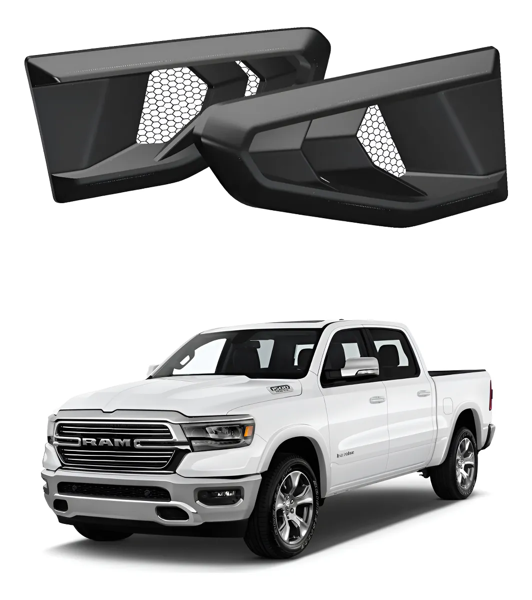 Tomas De Aire Salpicadera Airdesign Dodge Ram 1500 2019 - Image 1