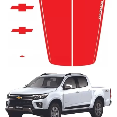 Calcomanía Para Cofre Compatible Con Chevrolet Colorado