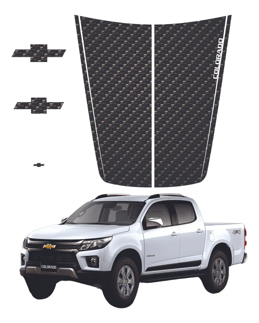 Calcomanía Para Cofre Compatible Con Chevrolet Colorado - Image 1